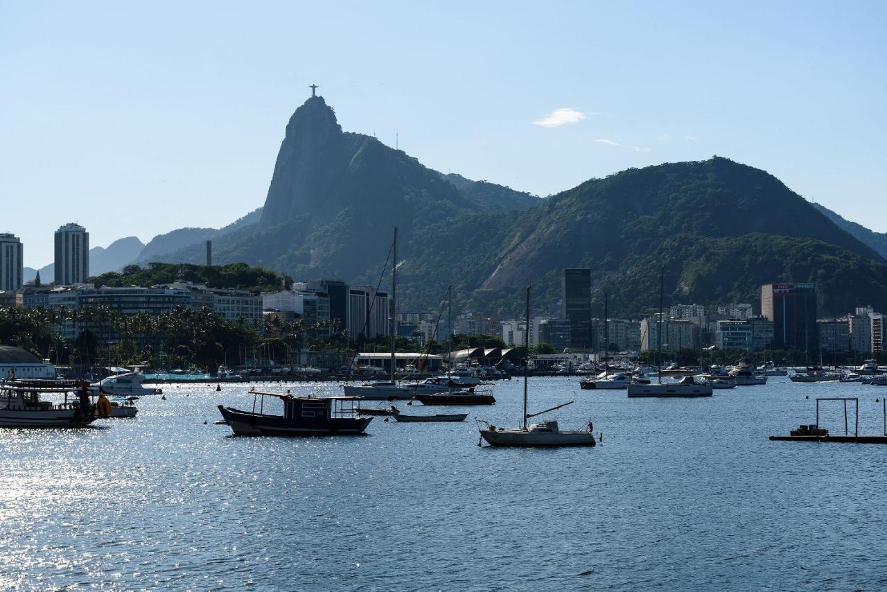 2 Quartos Na Urca Com Vista Para Baia De Guanabara A 700M Pao De Acucar Com Cozinha Completa E Wi-Fi - Bares, Restaurantes E Comercio Local A Poucos Metros Ріо-де-Жанейро Екстер'єр фото