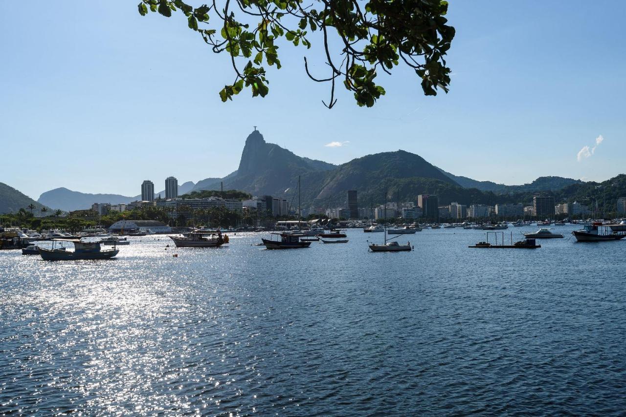 2 Quartos Na Urca Com Vista Para Baia De Guanabara A 700M Pao De Acucar Com Cozinha Completa E Wi-Fi - Bares, Restaurantes E Comercio Local A Poucos Metros Ріо-де-Жанейро Екстер'єр фото