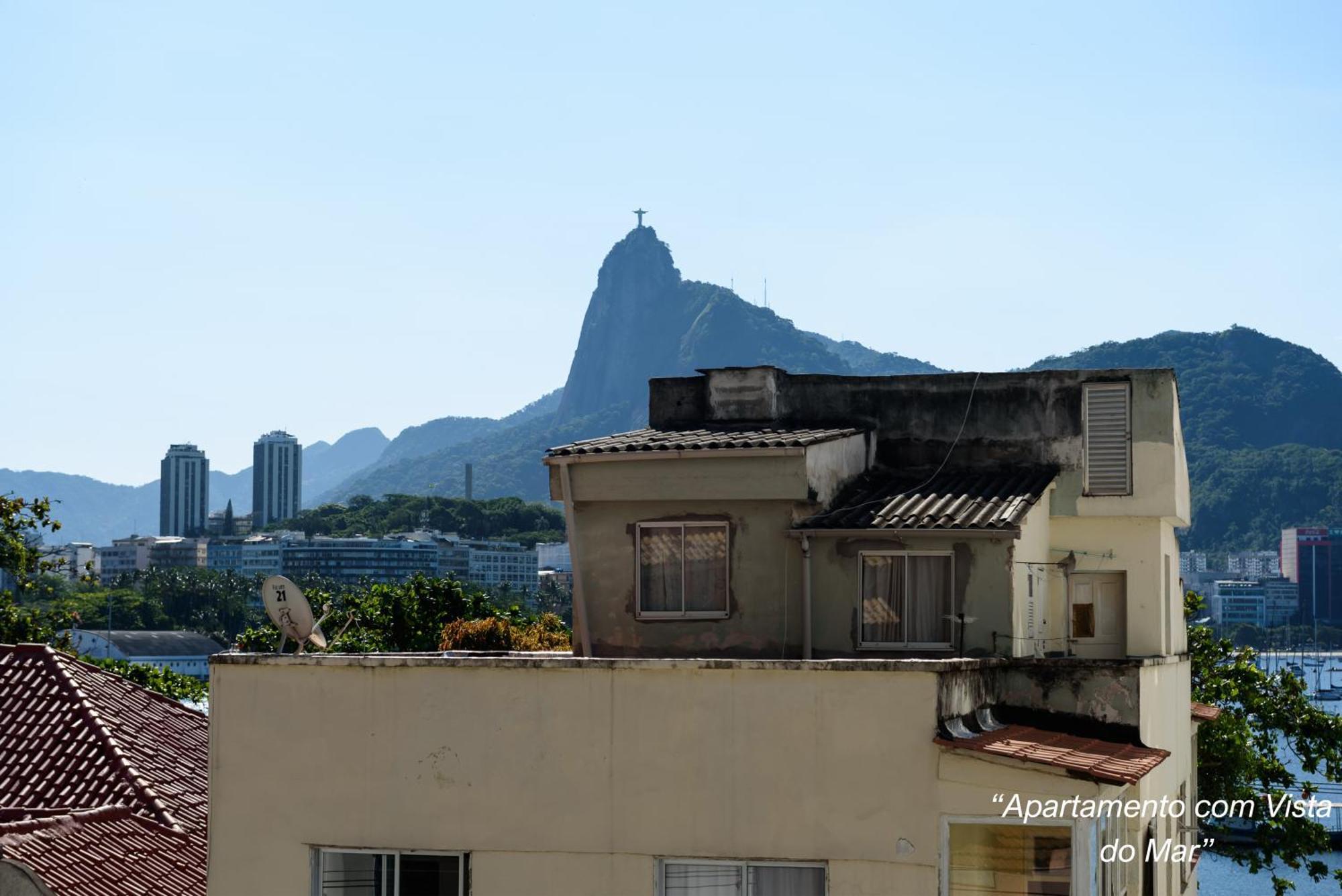 2 Quartos Na Urca Com Vista Para Baia De Guanabara A 700M Pao De Acucar Com Cozinha Completa E Wi-Fi - Bares, Restaurantes E Comercio Local A Poucos Metros Ріо-де-Жанейро Екстер'єр фото