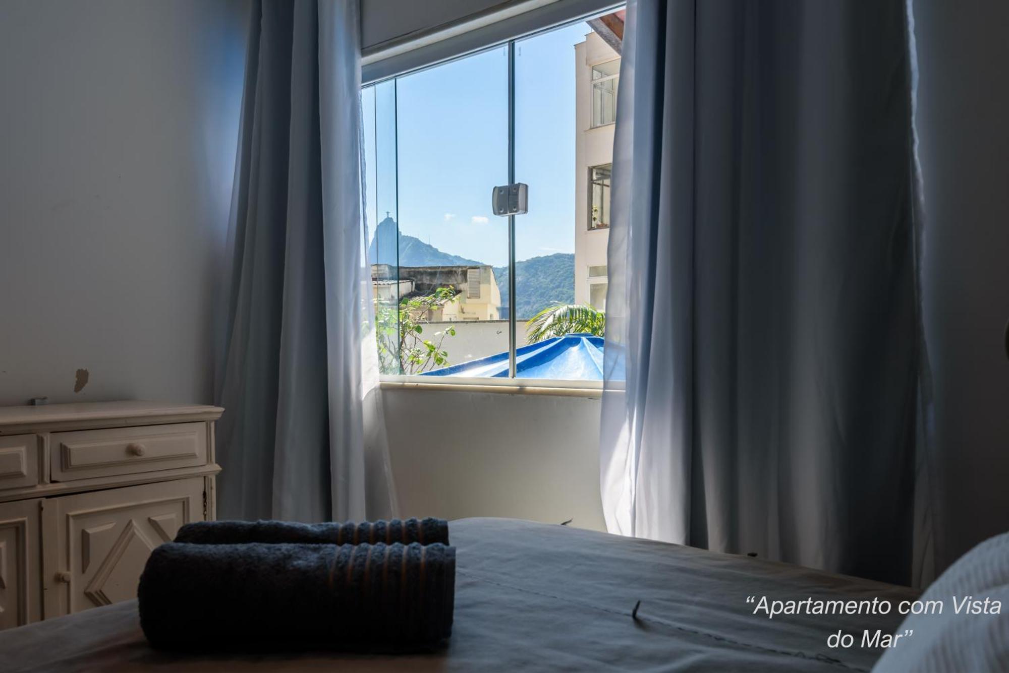 2 Quartos Na Urca Com Vista Para Baia De Guanabara A 700M Pao De Acucar Com Cozinha Completa E Wi-Fi - Bares, Restaurantes E Comercio Local A Poucos Metros Ріо-де-Жанейро Екстер'єр фото